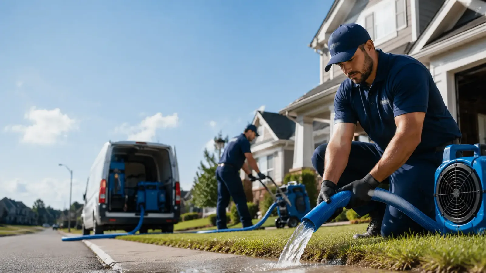 Flood Damage Restoration in Novice, TX